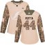 Adidas Tampa Bay Lightning #44 Jan Rutta Camo Authentic 2017 Veterans Day Womens Stitched NHL Jersey