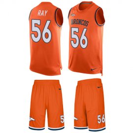 Nike Denver Broncos #56 Shane Ray Orange Team Color Mens Stitched NFL Limited Tank Top Suit Jersey
