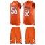 Nike Denver Broncos #56 Shane Ray Orange Team Color Mens Stitched NFL Limited Tank Top Suit Jersey