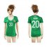 Womens Mexico #20 Aquino Home Soccer Country Jersey