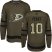 Adidas Anaheim Ducks #10 Corey Perry Green Salute to Service Youth Stitched NHL Jersey