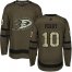 Adidas Anaheim Ducks #10 Corey Perry Green Salute to Service Youth Stitched NHL Jersey