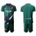 Barcelona Blank Green Goalkeeper Soccer Club Jersey