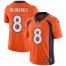 Nike Denver Broncos #8 Brandon McManus Orange Team Color Mens Stitched NFL Vapor Untouchable Limited Jersey