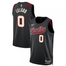 Damian Lillard Portland Trail Blazers Nike Unisex 2023/24 Swingman Jersey – Black – City Edition