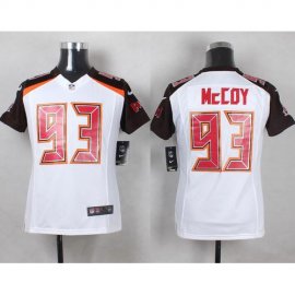 Nike Tampa Bay Buccaneers #93 Gerald McCoy White Youth Stitched NFL New Elite Jersey
