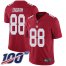 Nike New York Giants #88 Evan Engram Red Mens Stitched NFL Limited Inverted Legend 100th Season Jersey