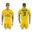 Paris Saint-Germain #3 Kimpembe Away Soccer Club Jersey