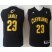 Youth Cleveland Cavaliers 23 LeBron James Black Stitched Revolution 30 Swingman NBA Jersey