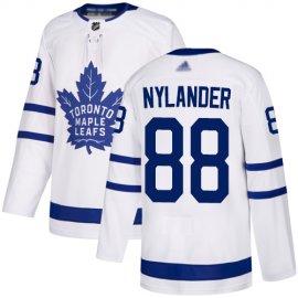 Adidas Toronto Maple Leafs #88 William Nylander White Road Authentic Stitched Youth NHL Jersey