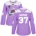 Adidas Colorado Avalanche #37 J.T. Compher Purple Womens 2022 Stanley Cup Champions Authentic Fights Cancer Stitched NHL Jersey Womens