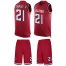 Nike Atlanta Falcons #21 Todd Gurley II Red Team Color Mens Stitched NFL Limited Tank Top Suit Jersey