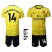Arsenal #14 Aubameyang Away Kid Soccer Club Jersey