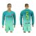 Barcelona #5 Sergio Sec Away Long Sleeves Soccer Club Jersey