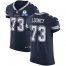 Nike Dallas Cowboys #73 Joe Looney Navy Blue Team Color Mens Stitched With Established In 1960 Patch NFL Vapor Untouchable Elite Jersey