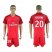 Paris Saint-Germain #20 Kurzawa Red Soccer Club Jersey