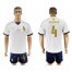 Italy #4 Darmian Away Soccer Country Jersey