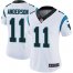 Nike Carolina Panthers #11 Robby Anderson White Womens Stitched NFL Vapor Untouchable Limited Jersey