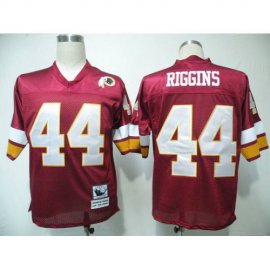 Mitchell and Ness Washington Football Team #44 John Riggins Red Stitched Throwback NFL Jersey