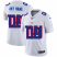 New York Giants Custom White Mens Nike Team Logo Dual Overlap Limited NFL Jersey