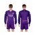 Barcelona Blank Away Long Sleeves Soccer Club Jersey