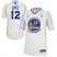 Warriors #12 Andrew Bogut White Alternate Stitched Revolution 30 NBA Jersey