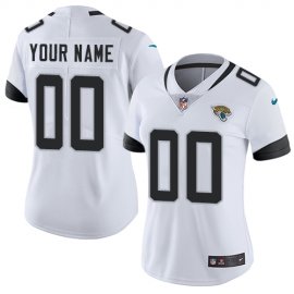 Nike Jacksonville Jaguars Customized White Stitched Vapor Untouchable Limited Womens NFL Jersey