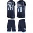 Nike Tennessee Titans #78 Jack Conklin Navy Blue Team Color Mens Stitched NFL Limited Tank Top Suit Jersey