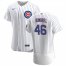 Chicago Cubs #46 Craig Kimbrel Mens Nike White Home 2020 Authentic Player Jersey