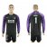 Atletico Madrid #1 Moya Black Goalkeeper Long Sleeves Soccer Club Jersey