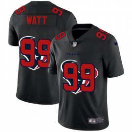 Houston Texans #99 J.J. Watt Mens Nike Team Logo Dual Overlap Limited NFL Jersey Black
