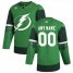 Tampa Bay Lightning Mens Adidas 2020 St. Patricks Day Custom Stitched NHL Jersey Green