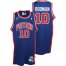 Detroit Pistons 10 Rodman Blue Jersey Cheap