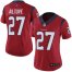 Nike Houston Texans #27 Jose Altuve Red Alternate Womens Stitched NFL Vapor Untouchable Limited Jersey