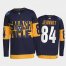 Adidas Nashville Predators #84 Tanner Jeannot Mens 2022 Stadium Series Authentic NHL Jersey – Navy Mens