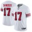 Nike San Francisco 49ers #17 Emmanuel Sanders White Rush Mens Stitched NFL Vapor Untouchable Limited Jersey