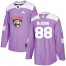 Adidas Florida Panthers #88 Jamie McGinn Purple Authentic Fights Cancer Stitched NHL Jersey