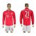 Bayern Munchen #21 Lahm Home Long Sleeves Soccer Club Jersey