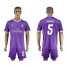 Real Madrid #5 Varane Away Soccer Club Jersey