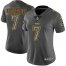 Nike Pittsburgh Steelers #7 Ben Roethlisberger Gray Static Womens Stitched NFL Vapor Untouchable Limited Jersey