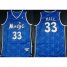 Orlando Magic #33 Grant Hill Blue Stitched Mitchell And Ness NBA Jersey