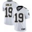 Nike New Orleans Saints #19 Ted Ginn Jr White Mens Stitched NFL Vapor Untouchable Limited Jersey