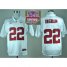 2013 BCS National Championship Alabama Crimson 22 Ingram White NCAA Football Jersey