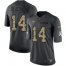 Nike Jacksonville Jaguars #14 Justin Blackmon Black Youth Stitched NFL Limited 2016 Salute to Service Jersey