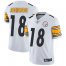 Nike Pittsburgh Steelers #18 Diontae Johnson White Mens Stitched NFL Vapor Untouchable Limited Jersey