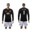 Manchester United #1 De Gea Black Goalkeeper Long Sleeves Soccer Club Jersey