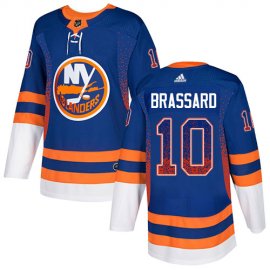 Adidas New York Islanders #10 Derek Brassard Royal Blue Home Authentic Drift Fashion Stitched NHL Jersey