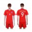 Chile #9 Zamorano Home Soccer Country Jersey