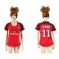 Womens Paris Saint-Germain #11 Di Maria Away Soccer Club Jersey