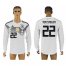 Germany #22 TER STEGEN Home 2018 FIFA World Cup Long Sleeve Thailand Soccer Jersey